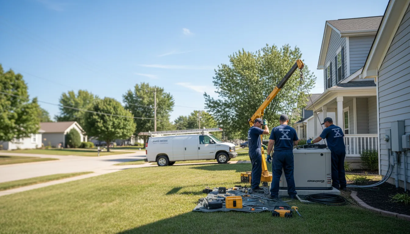 Generator Installation in Valliant, OK near me